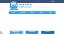 Desktop Screenshot of endeavourprimary.org
