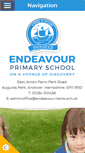 Mobile Screenshot of endeavourprimary.org